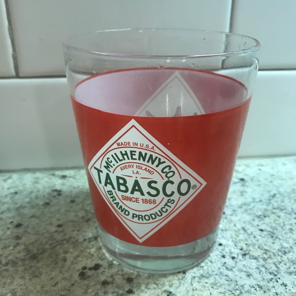 Ultimate Tabasco brand Bloody Mary tumblers